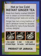Caribbean Dreams Ginger Tea Un-Sweetened, 14 Sachets