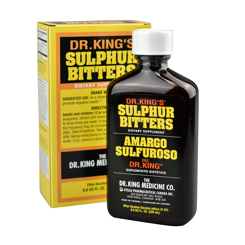 Dr. King Sulphur Bitters 200 ml (Pack of 3) | Promote Digestive Health
