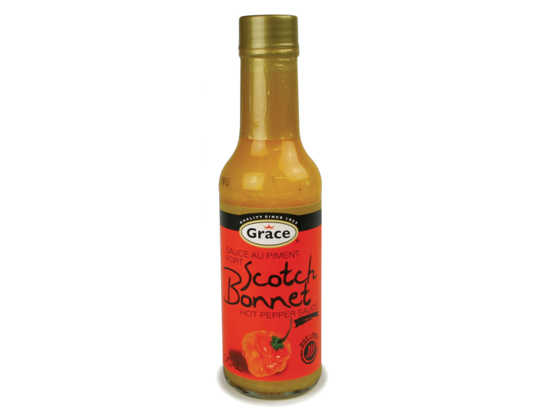 Grace Scotch Bonnet Pepper Sauce 4.08 oz (Pack of 6)