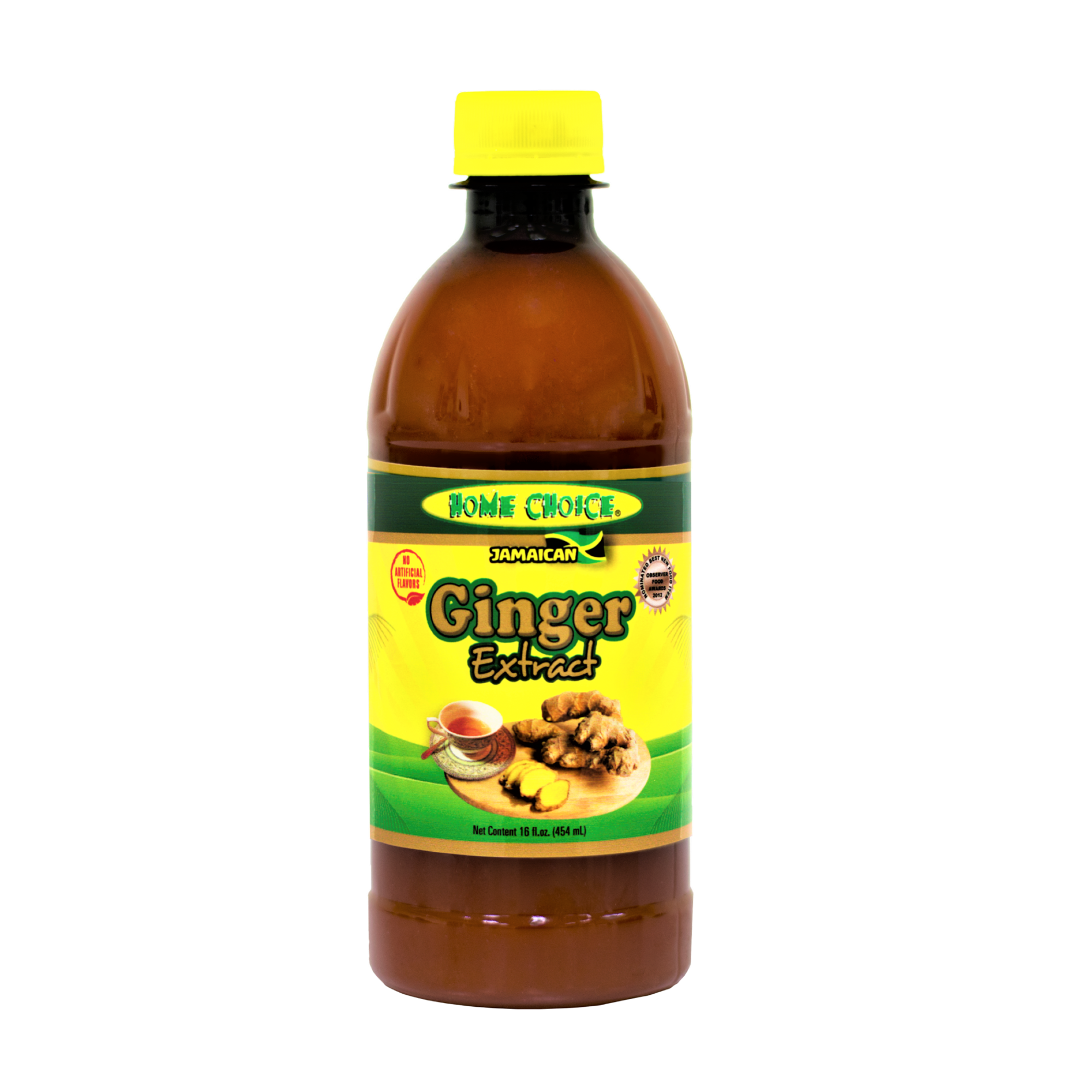 Home Choice Jamaican Pure Ginger Flavoring 16 oz (Pack of 6)
