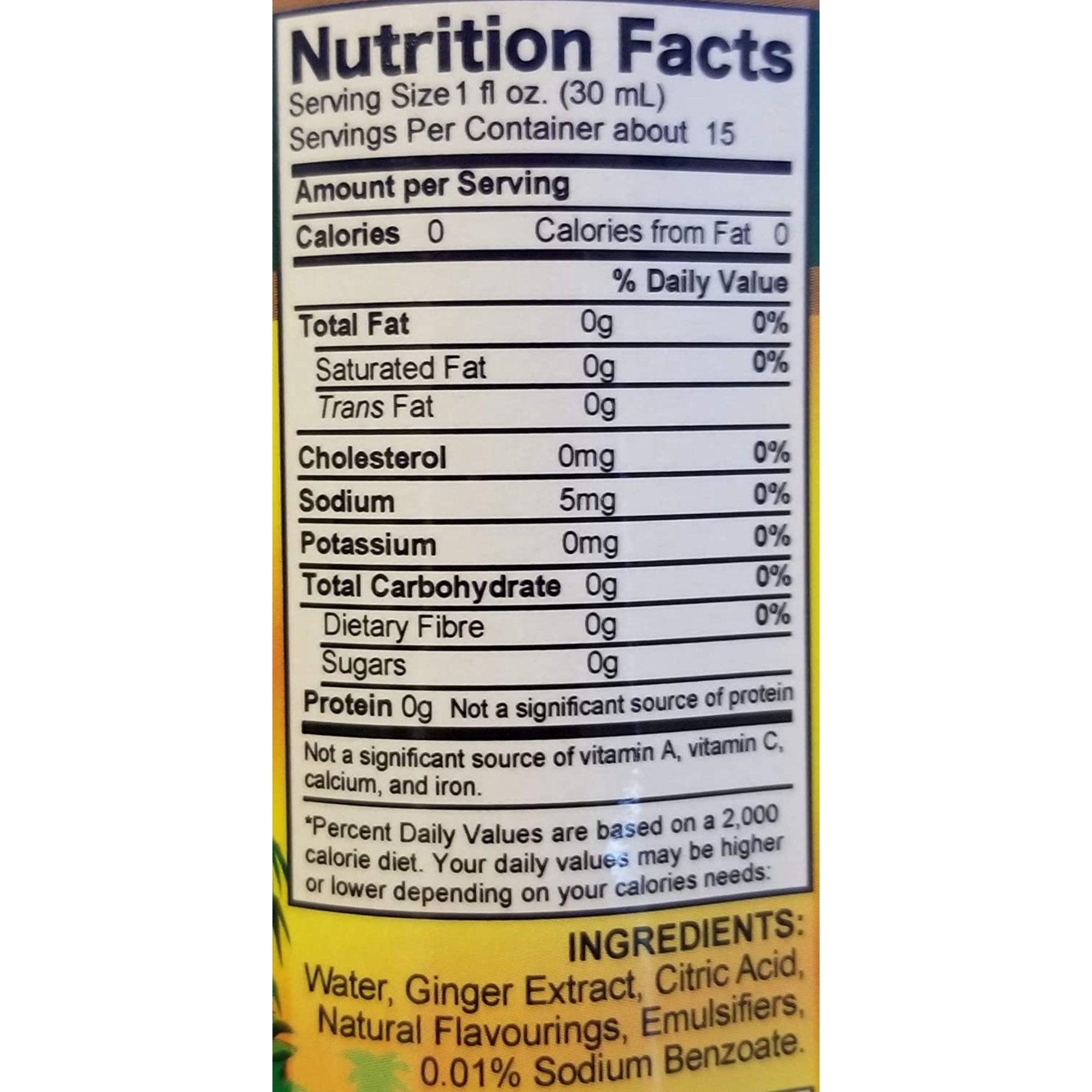Home Choice Jamaican Pure Ginger Flavoring 16 oz (Pack of 6)