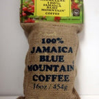 Jamaican Blue Mountain Coffee, Medium Roasted Beans Coffee 16 oz by Ridgelyne