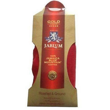 Jamaican Blue Mountain Coffee Roasted & Ground Gold by Jablum Coffee 16 oz (Pack of 2)