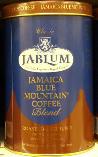 Jamaican Blue Mountain Ground Coffee Blend by Jablum 8oz