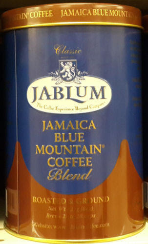 Jamaican Blue Mountain Ground Coffee Blend by Jablum 8oz