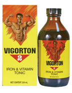 Vigorton 2 Iron & Vitamin Tonic 230 ml (Pack of 2)