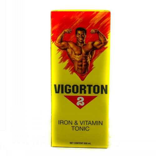 Vigorton 2 Iron & Vitamin Tonic 230 ml (Pack of 2)