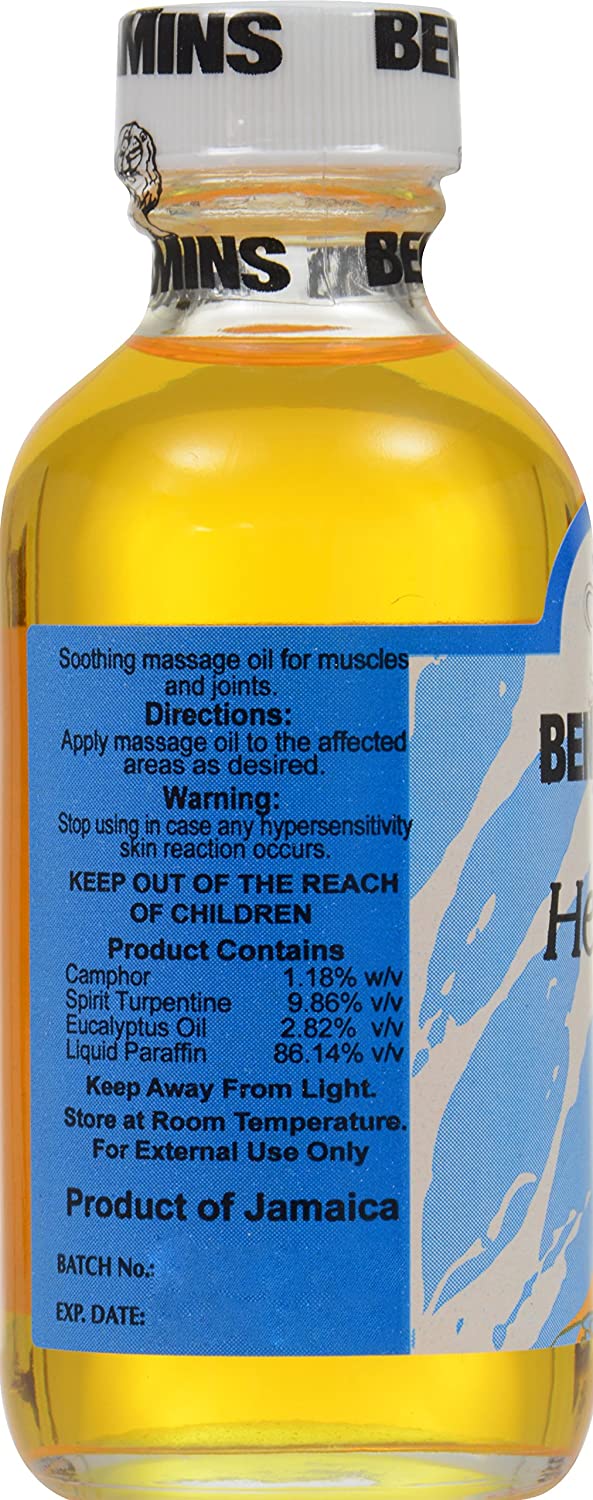 Benjamins Healing Oil from Jamaica, 60 ml (2 oz)