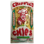 Chippies Jamaican Banana Chips – salted just right, crispy Caribbean snack made from green bananas, authentic taste enjoyed by Canadians seeking island flavor.